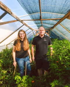 Chilifarm Nightshade Chili Gewächshaus bei Schweinfurt