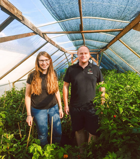 Eine Chilifarm in Franken