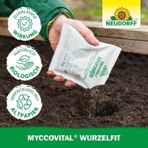 Reiche ernte dank Mykorrhiza - Myccovital Wurzelfit von Neudorff