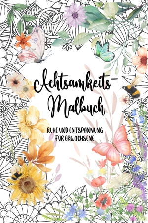 Achtsamkeits Malbuch Maria Fellner Deutsch Amazon KDP