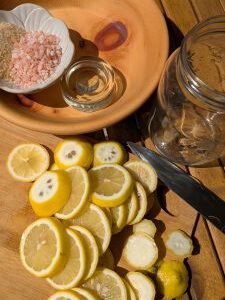 Fermentierte Salzzitronen Zutaten